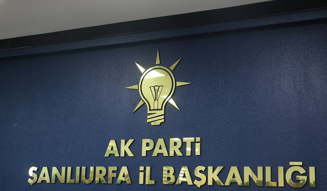 Şanlıurfa’da AK Parti’den üç merkez ilçe başkanı istifa etti