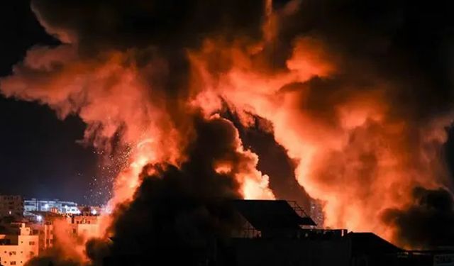 Gazze'nin kuzeyine yoğun saldırı