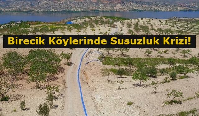 Birecik Köylerinde Susuzluk Krizi: Fırat Nehri Akıyor, Biz Susuzluktan Kırılıyoruz!
