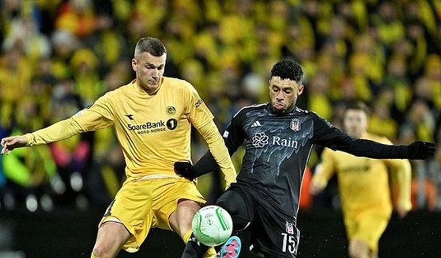 Beşiktaş, Norveç'te Bodo Glimt'e 3-1 Yenildi