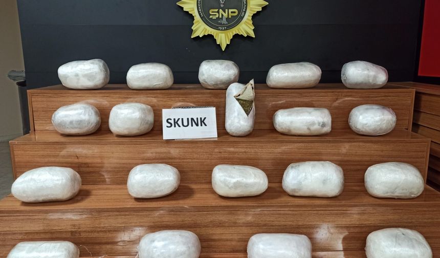 Şanlıurfa’da bir haftalık uyuşturucu bilançosu ortaya çıktı: 23 tutuklama