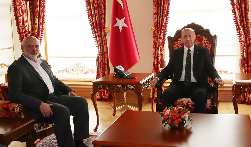Cumhurbaşkanı Erdoğan, HAMAS Lideri İsmail Heniyye'yi Kabul Edecek
