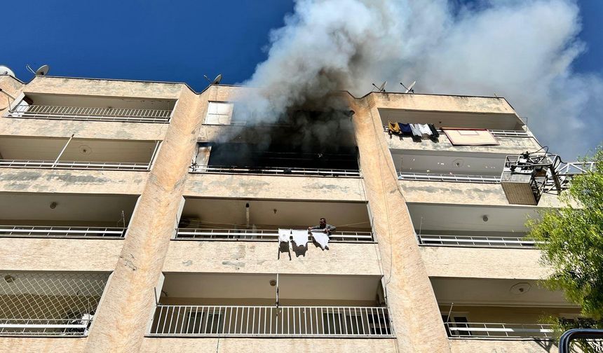 Şanlıurfa’da yangın: 1 kişi dumandan etkilendi