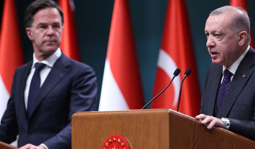 Erdoğan ve Rutte’den Kritik Diplomasi Zirvesi