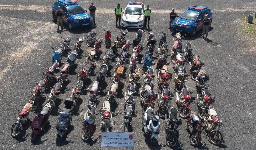 Viranşehir’de motosiklet sürücülerine ceza yağdı