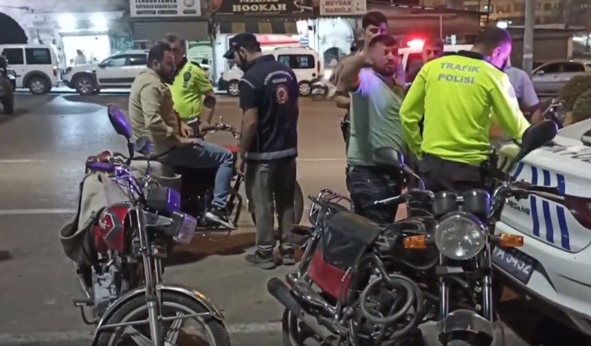 Şanlıurfa’da 12 motosiklet trafikten men edildi