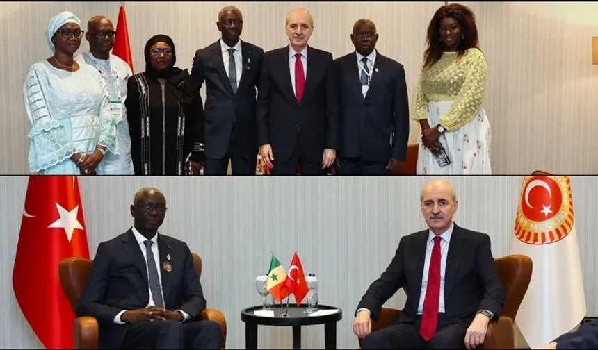 TBMM Başkanı Kurtulmuş, Bosna Hersek, Somali ve Senegal Meclis Başkanlarıyla Buluştu