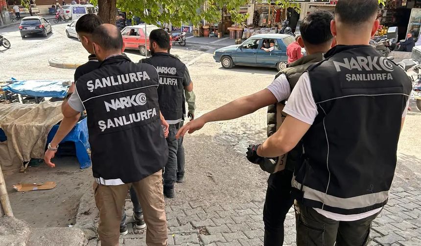 Şanlıurfa'da 1 haftalık suçla mücadele verisi açıklandı
