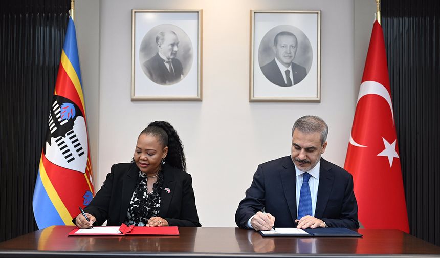 Dışişleri Bakanı Fidan, Esvatini'yle İşbirliği Anlaşması İmzaladı