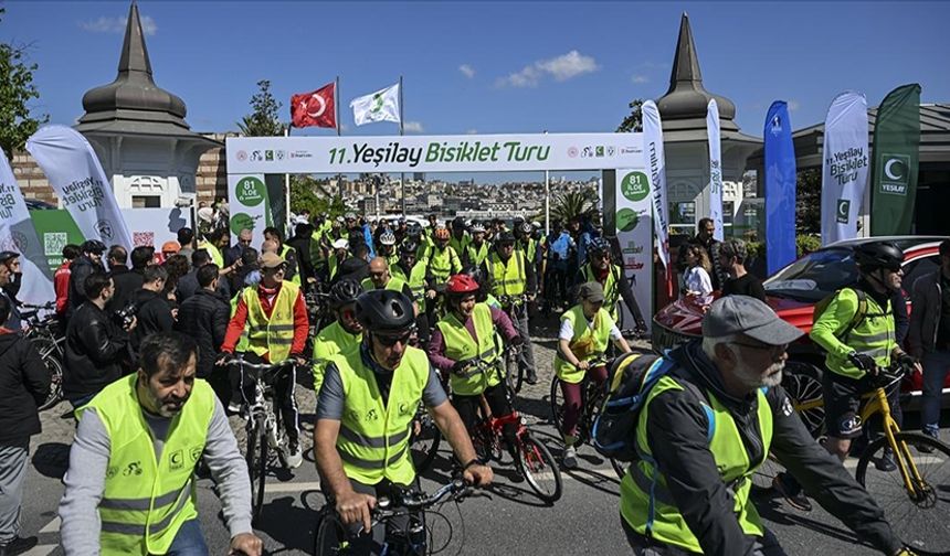 Türkiye Genelinde Pedallar Sağlık İçin Döndü: 11. Yeşilay Bisiklet Turu