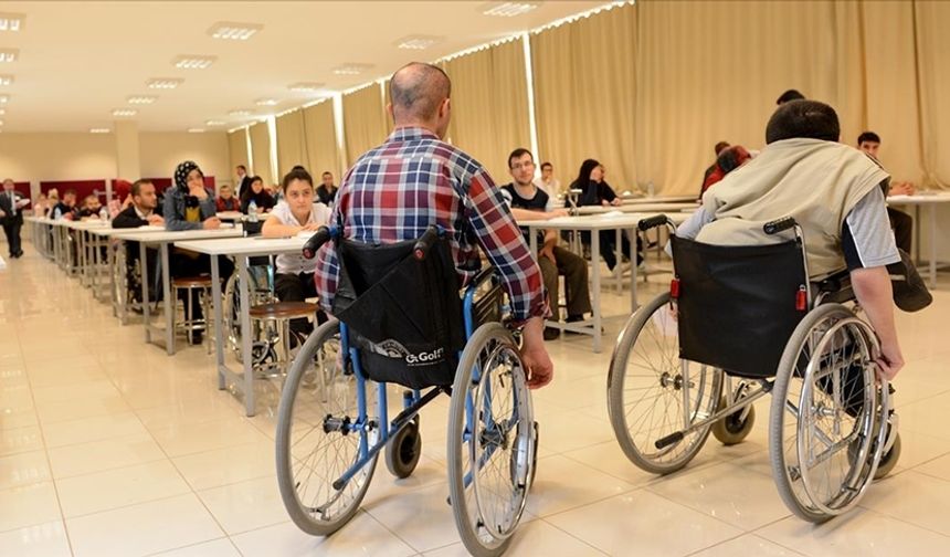 Engelli Kamu Personeli Seçme Sınavı için Kura Başvuruları Başladı
