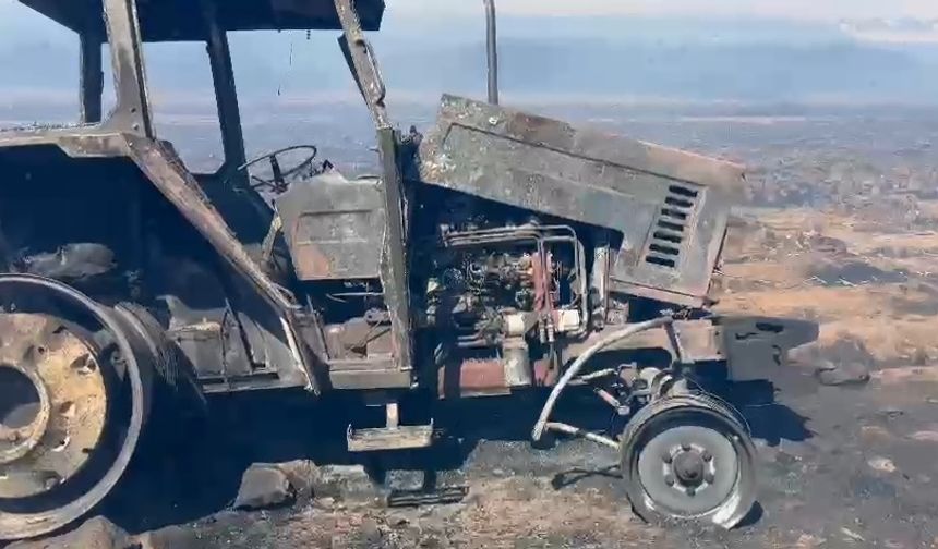 Viranşehir’de anız yangını faciası, 1 ölü