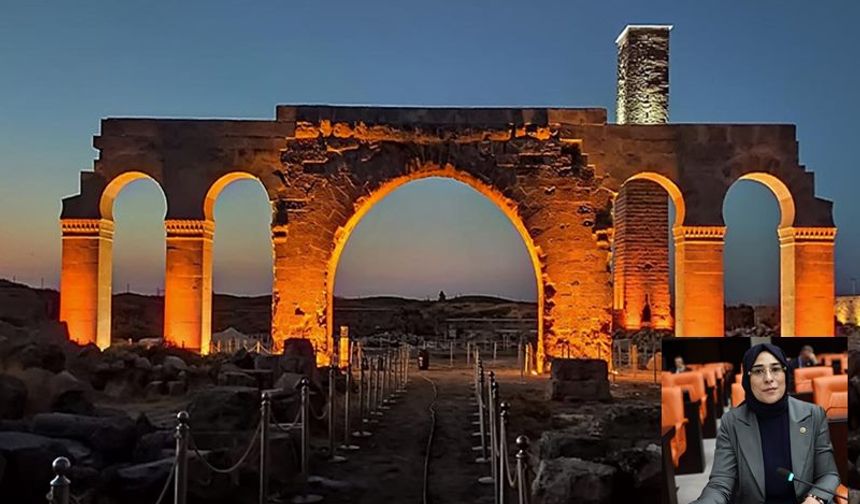 AK Parti Milletvekili Yazmacı, Meclis'te Restorasyonu Tamamlanan Harran Ulu Camii'ni Anlattı