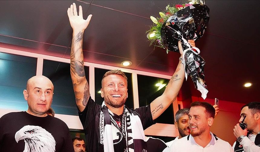 İtalyan Futbolcu Ciro Immobile, Beşiktaş'ta